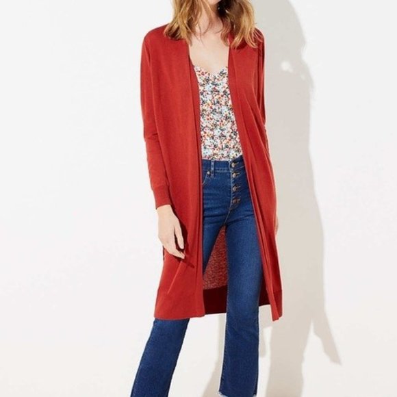 LOFT Sweaters - LOFT Drapey Duster Sweater